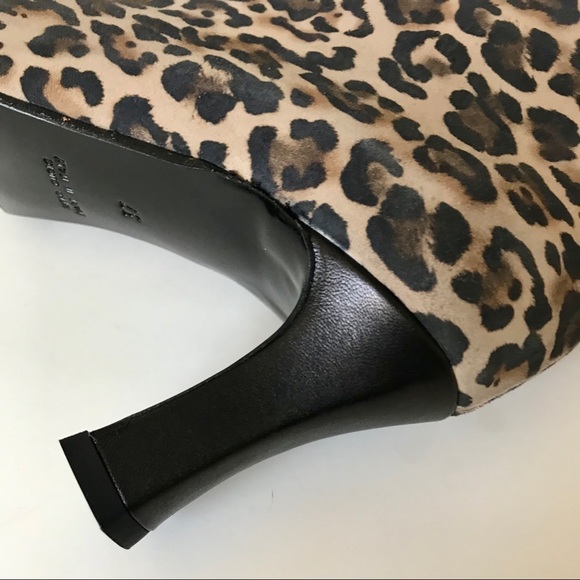 Alberto Zago Leopard Print Suede Ankle Boots. - Picture 6 of 7